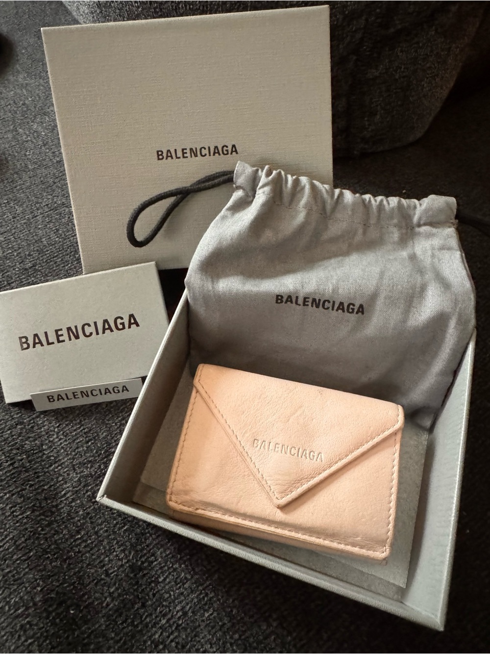 Balenciaga Blush Pink Wallet
